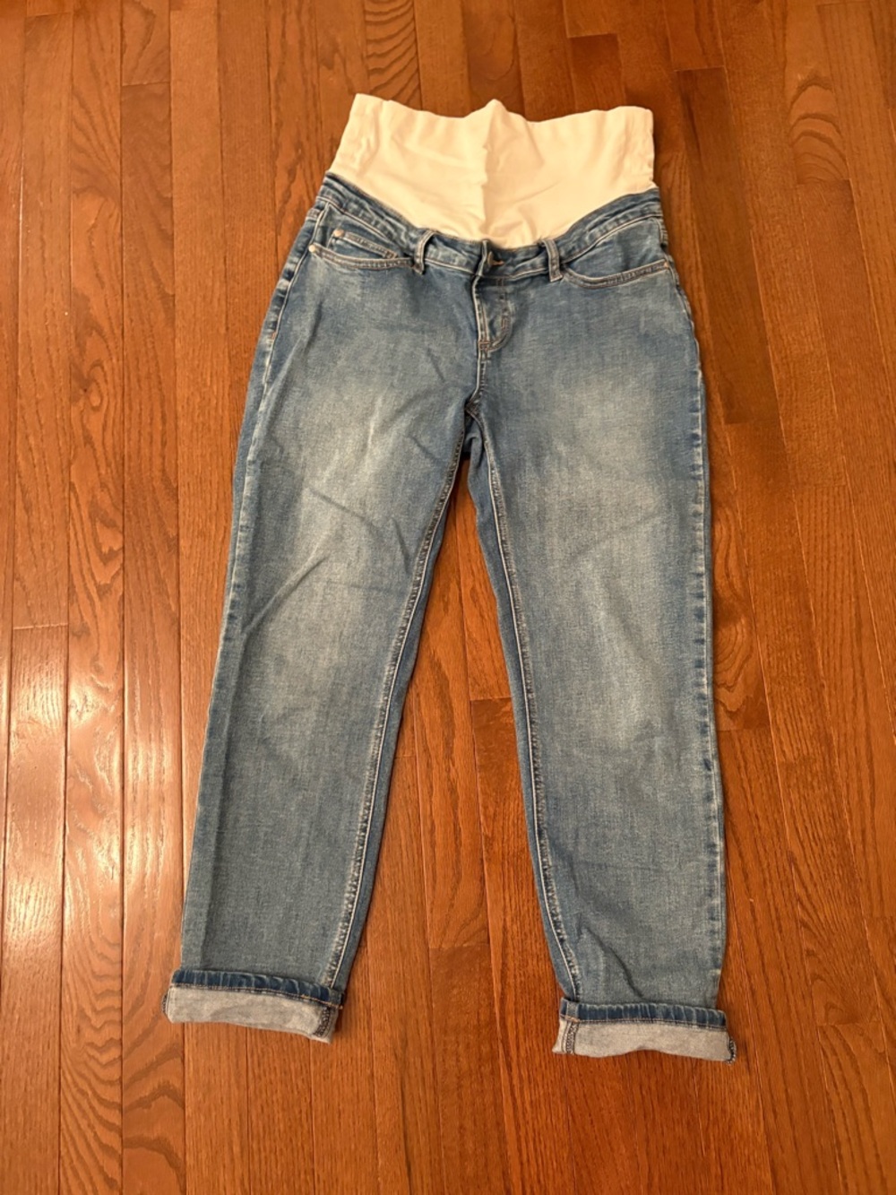 Ripe Denim Maternity Jean - Hunter Over Bump Crop Jean